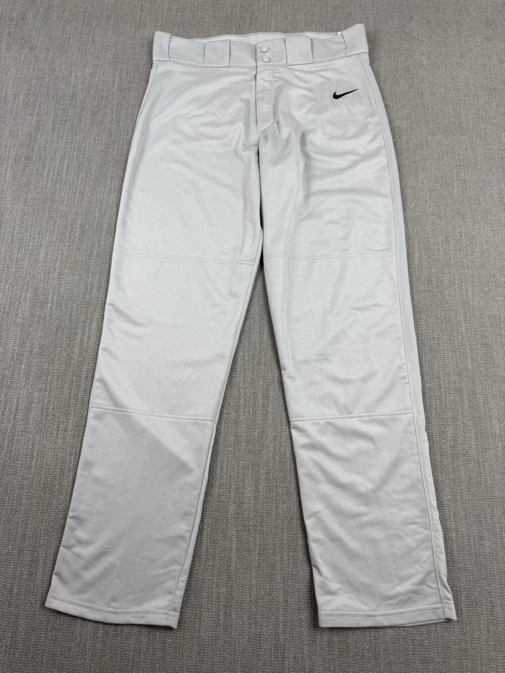 Nike Dri Fit Gray Baseball Pants Mens Large
